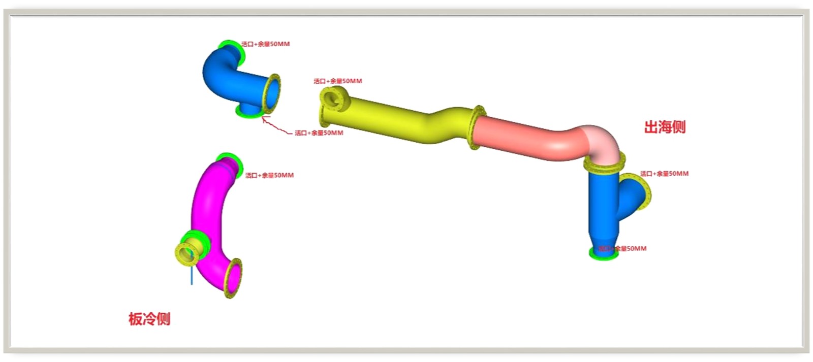3D modelling of engine room piping retrofit