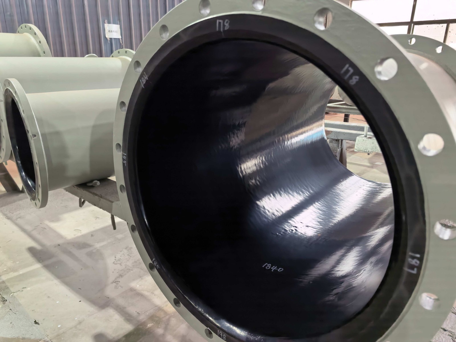 Rubber lining/coating for corrosion protection